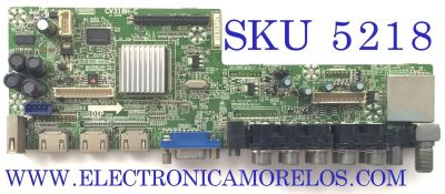 MAIN PARA TV ATVIO / NUMERO DE PARTE 2CH1972A / CV318H-C / P02811 / 20121225X010197 / MODELO